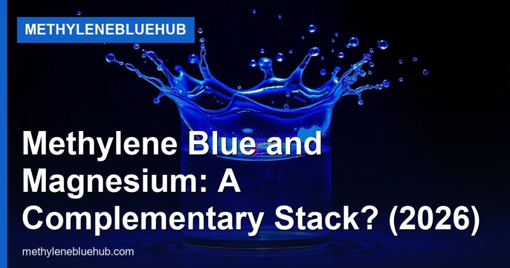 Methylene Blue and Magnesium: A Complementary Stack? (2026) - MethyleneBlueHub