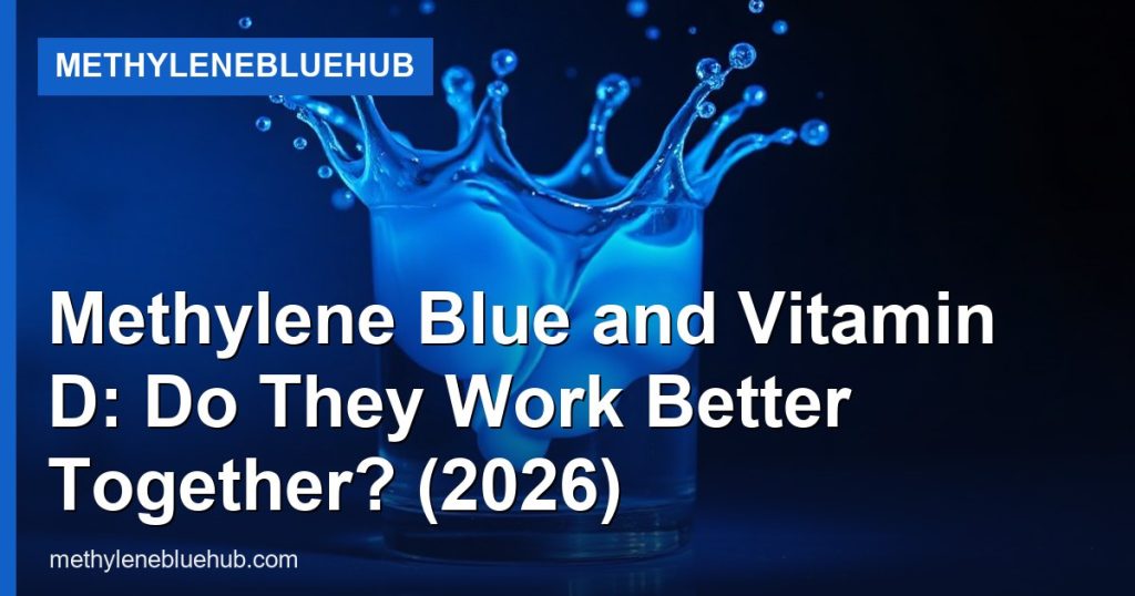 Methylene Blue and Vitamin D: Do They Work Better Together? (2026) - MethyleneBlueHub