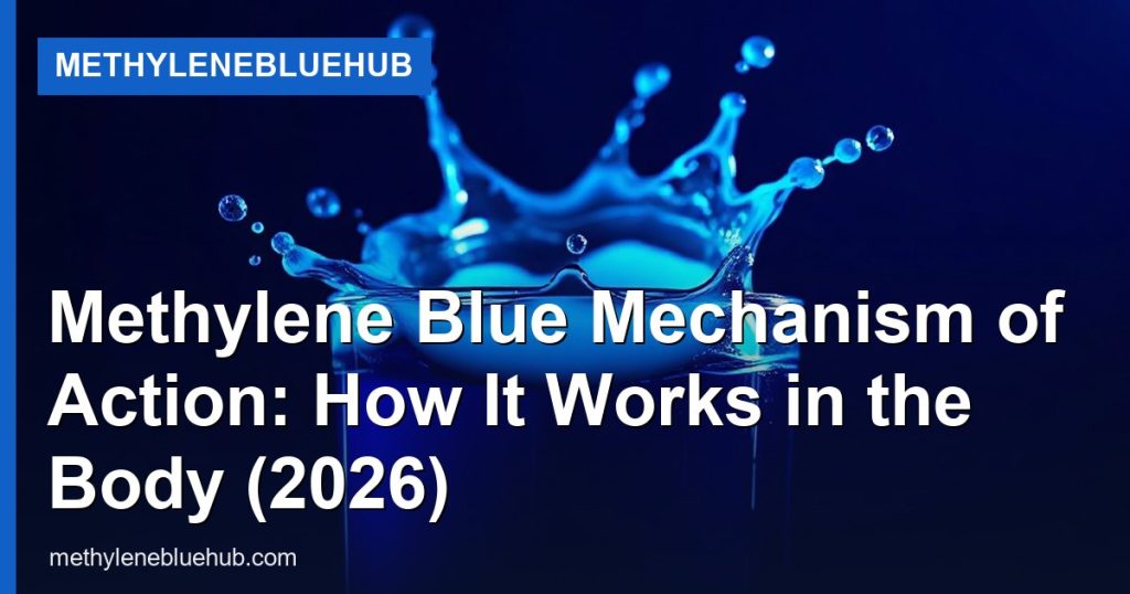 Methylene Blue Mechanism of Action: How It Works in the Body (2026) - MethyleneBlueHub