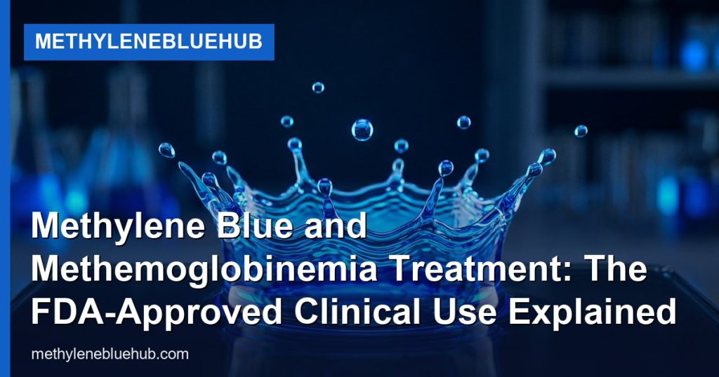 Methylene Blue and Methemoglobinemia Treatment: The FDA-Approved Clinical Use Explained - MethyleneBlueHub